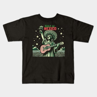 Gulf of mexico, gulf of America, Trump Kids T-Shirt